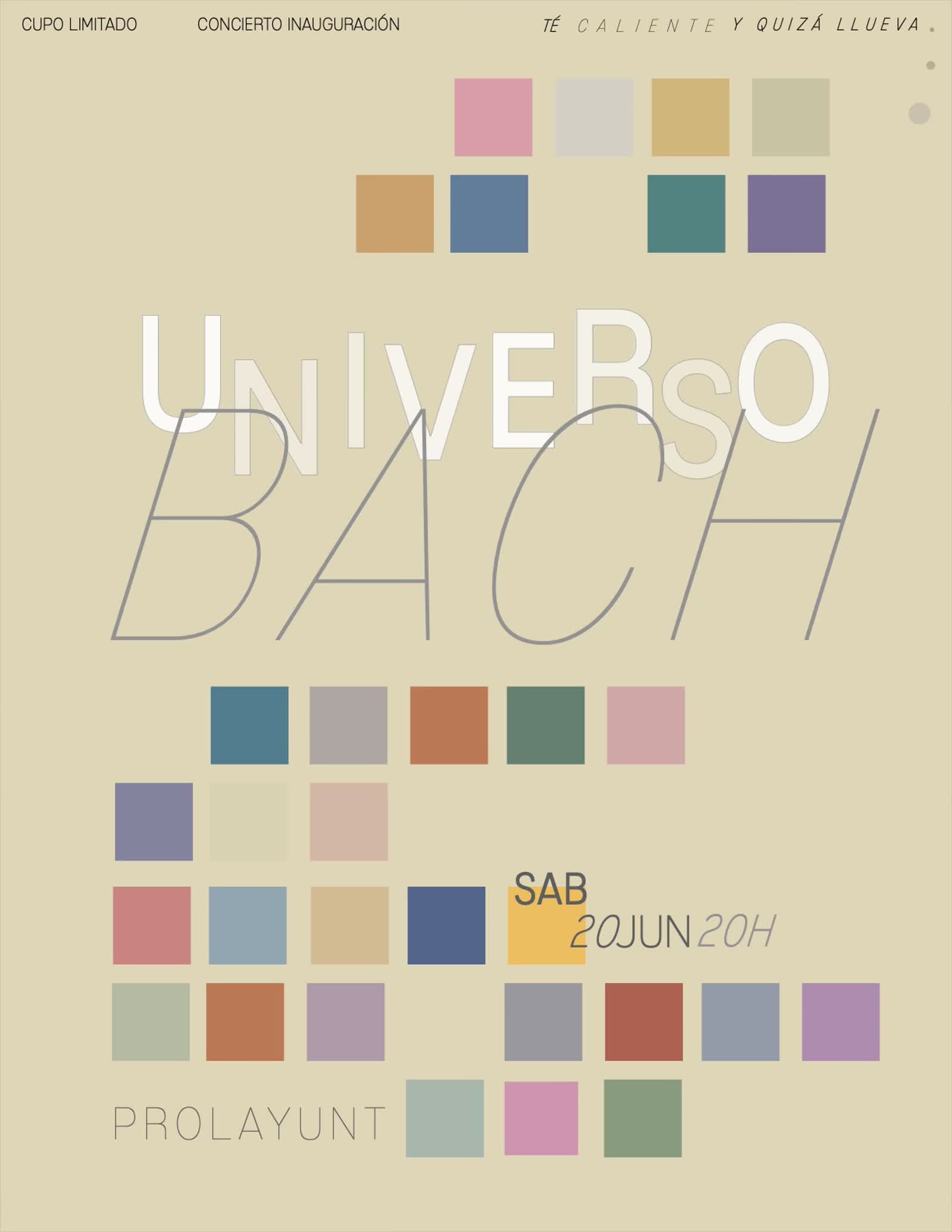 UNIVERSO BACH: concierto de inauguración
